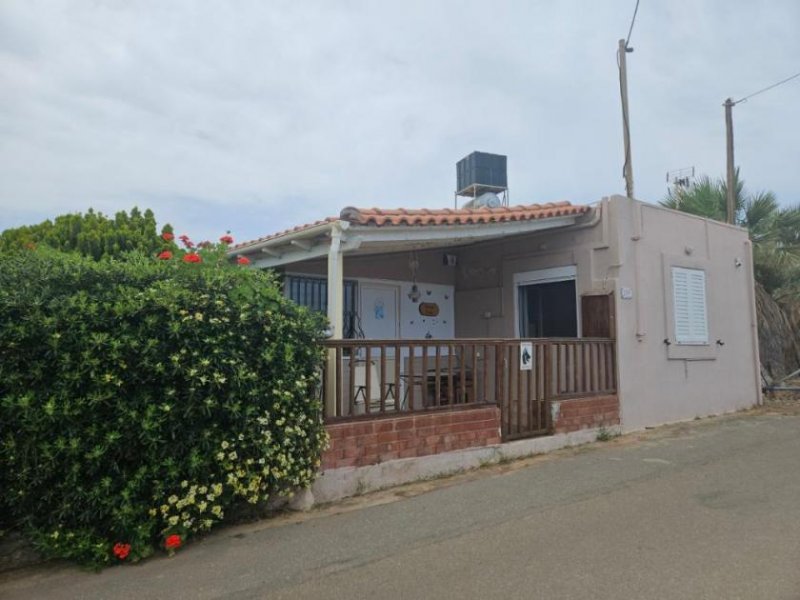 Ag. Varvara bei Sisi Kreta, Ag. Varvara: Bungalow mit großem Olivenhain in der Nähe eines Sandstrandes zu verkaufen Haus kaufen